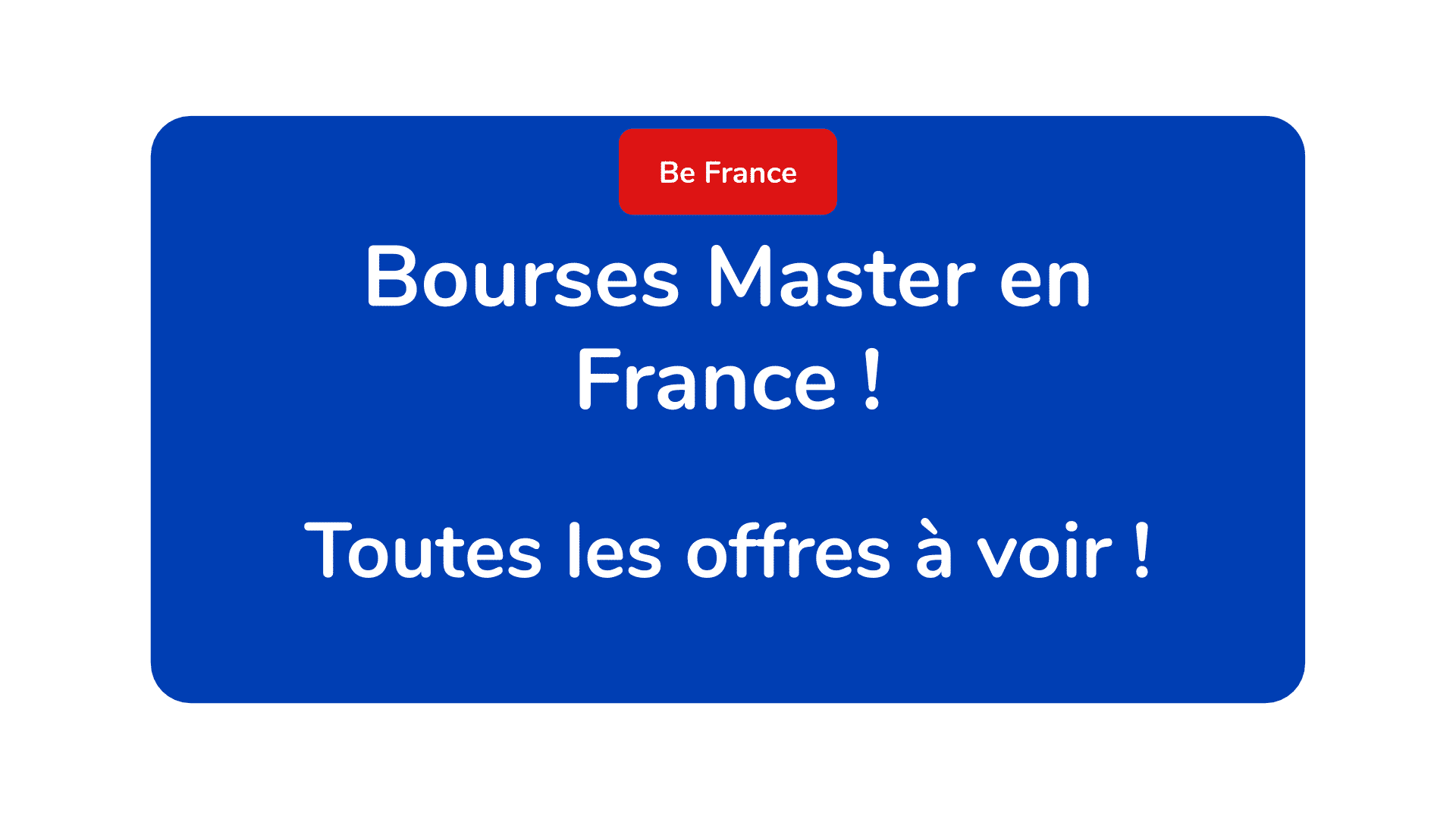 42 Bourses D'études En Master Pour étrangers En France 2021